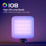 SmallRig 4276 Vibe P108 Full Colour Mini LED Video Light Pho