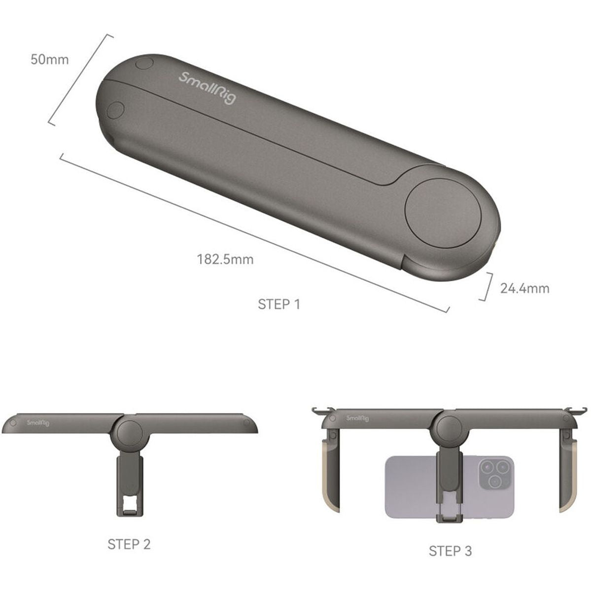 SmallRig 4047 Fold P20 Mobile Pocket Video Rig