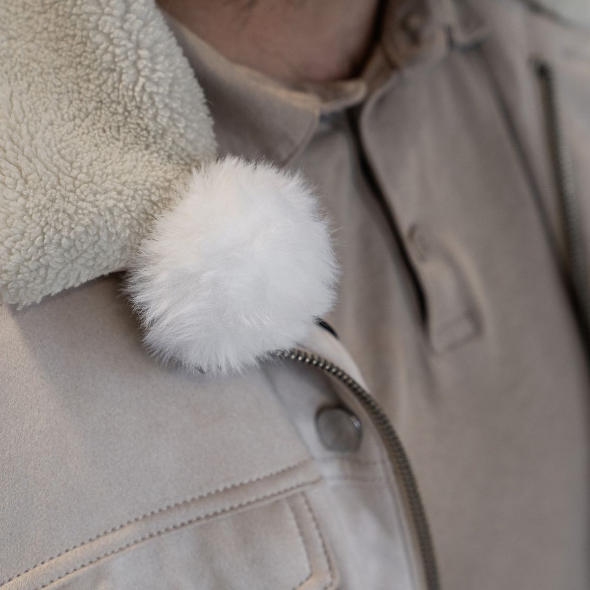 Caruba Windjammer / Deadcat For Lavalier White