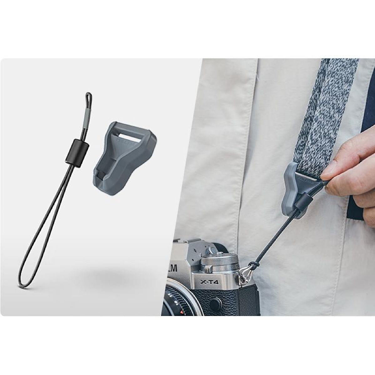 FALCAM Maglink Quick Magnetic Buckle Shoulder Strap Lite (Grey) 3143 - image 4 of 5