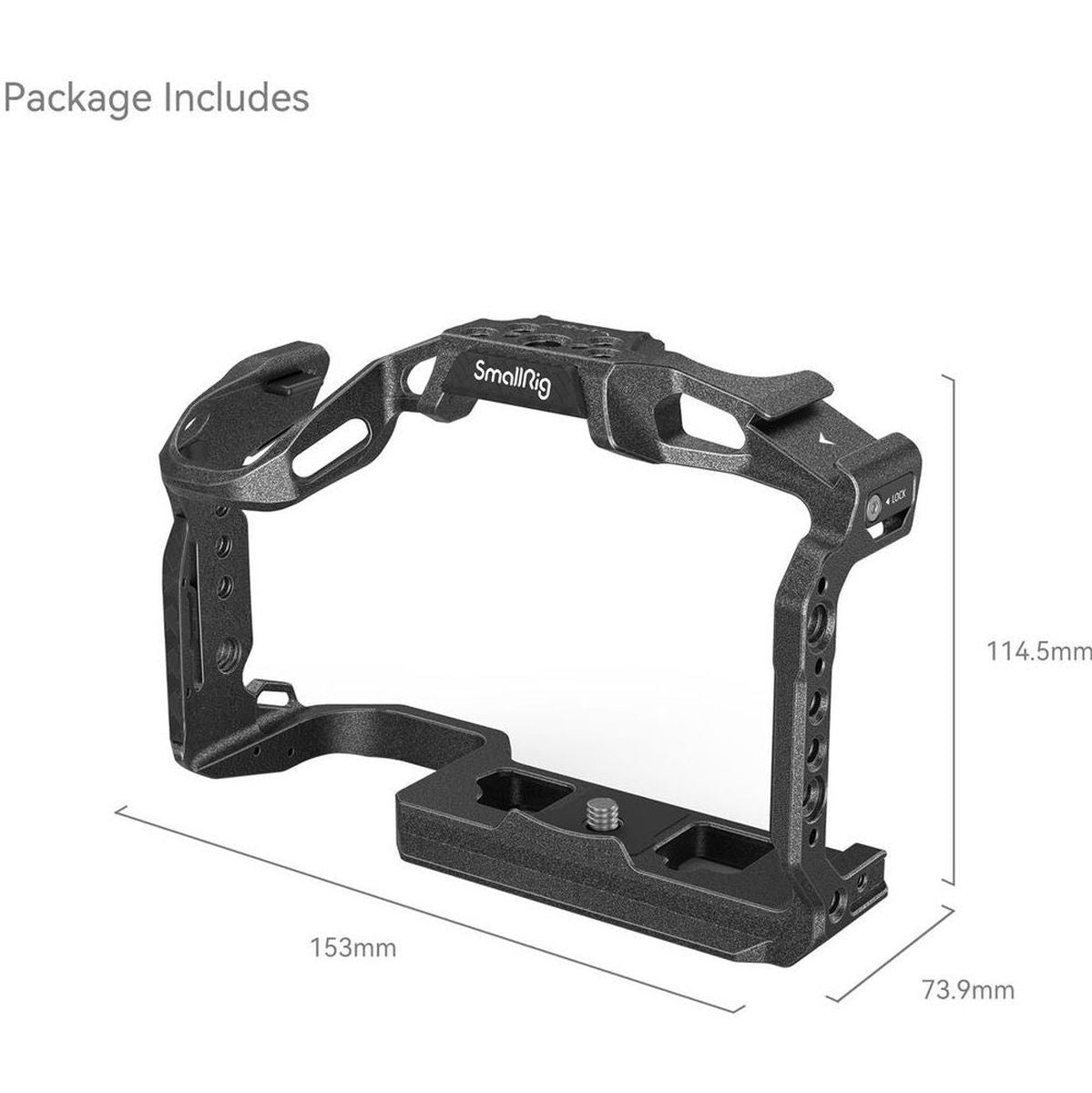 SmallRig 4161 "Black Mamba" Camera Cage For Canon EOS R6 Mk