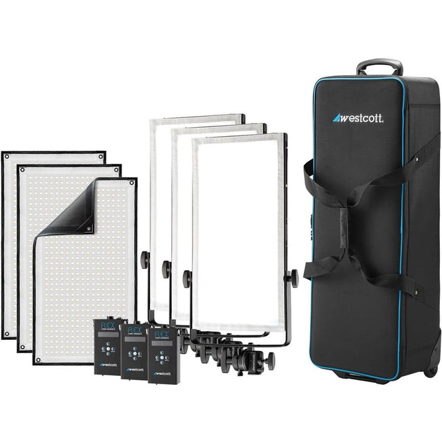 Westcott Flex Cine Peter Hurley Bi-Colour Travel Kit