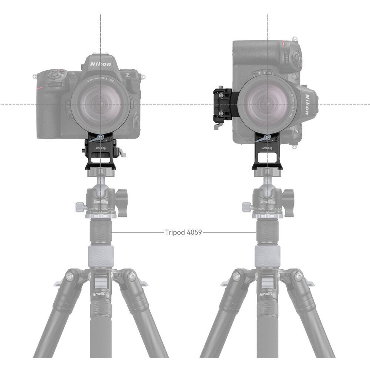 SmallRig 4306 Rotatable Horizontal-To-Vertical Mount Plate K