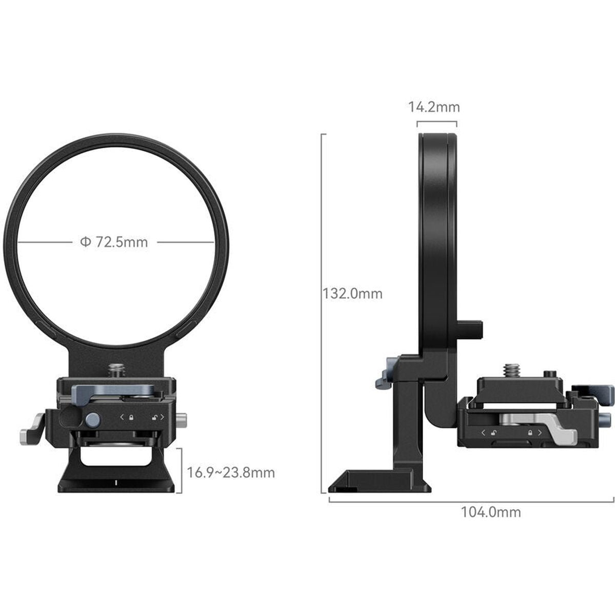 SmallRig 4306 Rotatable Horizontal-To-Vertical Mount Plate K