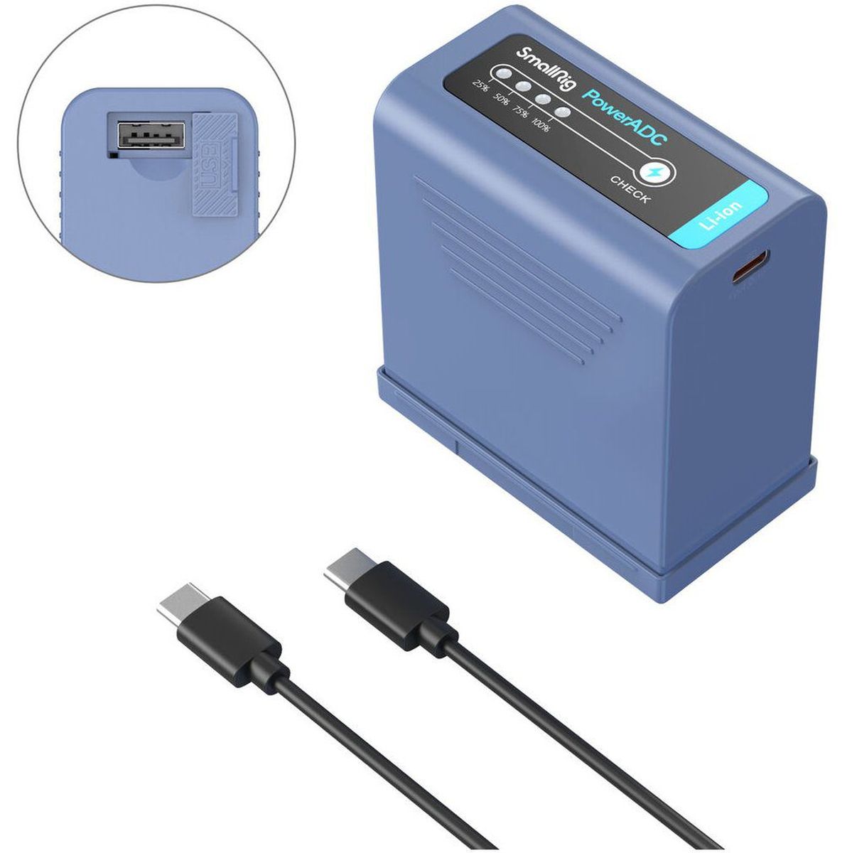 SmallRig 4267 NP-F970 USB-C Rechargable Camera Battery