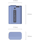 SmallRig 4330 NP-FW50 USB-C Rechargable Camera Battery