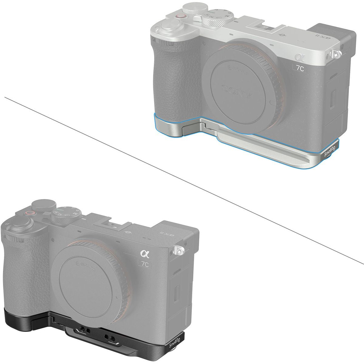SmallRig 4438 Bottom Mount Plate For Sony Alpha 7C II / Alph
