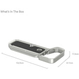 SmallRig 4439 Bottom Mount Plate For Sony Alpha 7C II / Alpha 7CR(Silver)