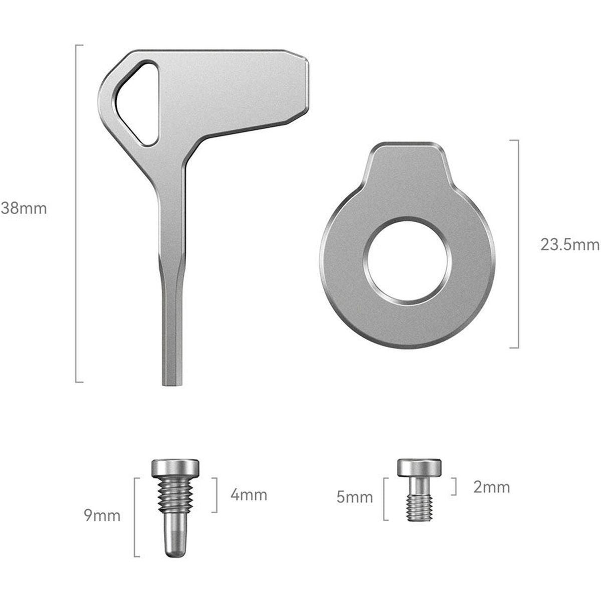 SmallRig 4385 Stainless Steel Screw Set w/ Screwdrivers