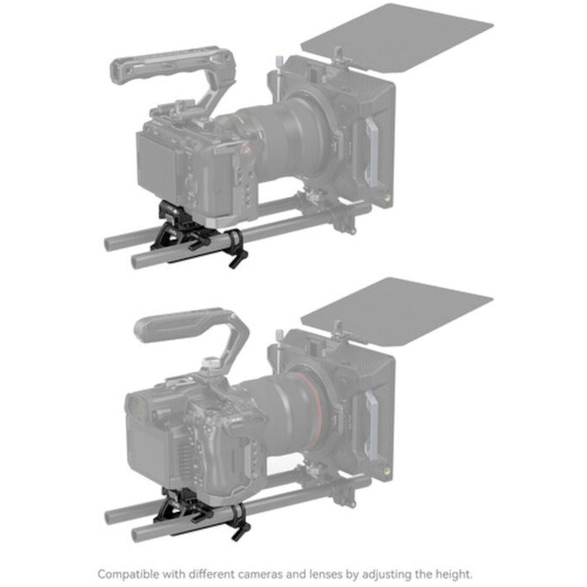 SmallRig 4233 Universal ArcaSwiss Height-Adjustable Mount Plate Kit - image 2 of 5