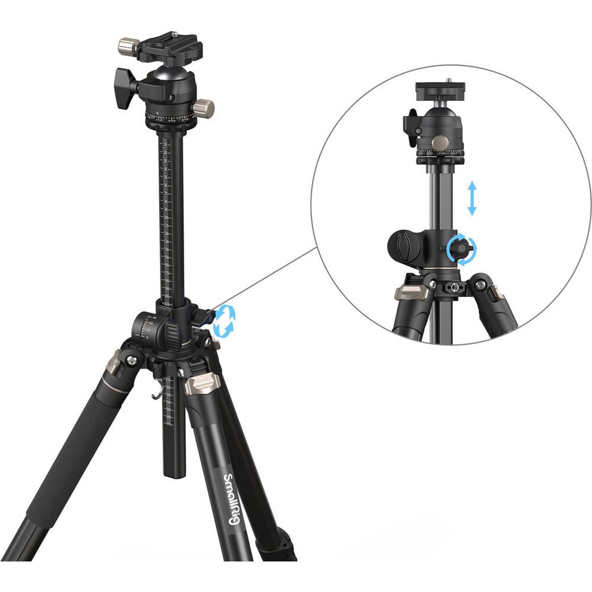 SmallRig 4288 Lateral Center Column Tripod CT200