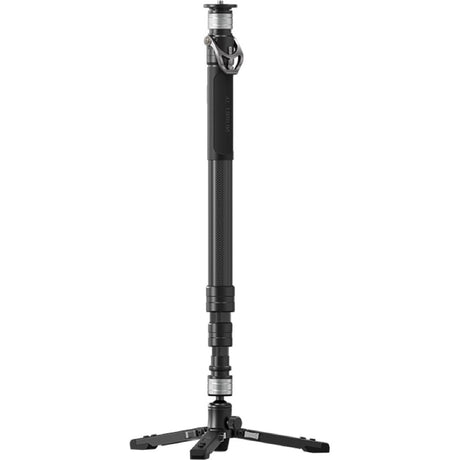 YC Onion Pineta Carbon Fiber Monopod w/ Carbon Fiber Extension Tube.fluid Head - image 2 of 5