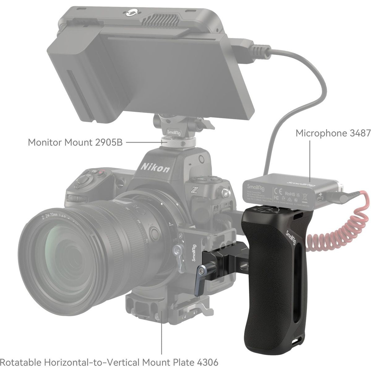 SmallRig 4416 Arca-Type Side Handle