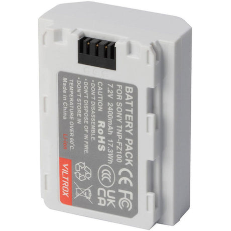 Viltrox TNP-FZ100 Battery (NP-FZ100) Type-C 2400mAh For Sony Camera - image 2 of 4