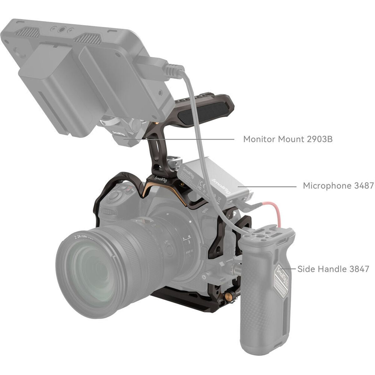 SmallRig 4317 Night Eagle Cage Kit For Nikon Z 8