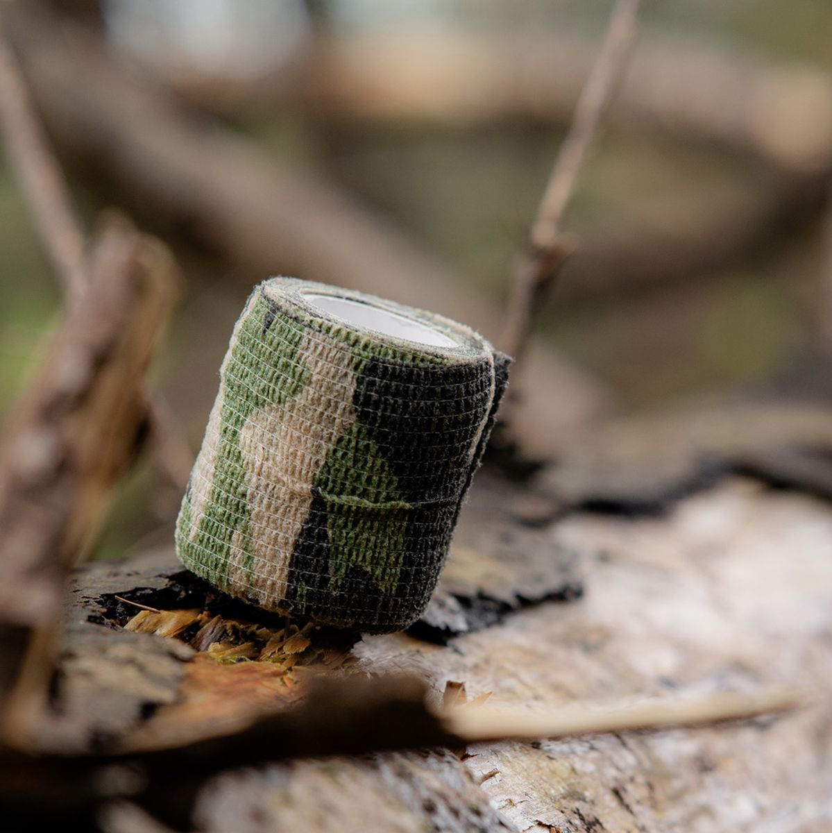 Caruba Camouflage Wrap Tape 4-pack Woodland