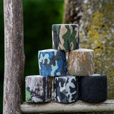 Caruba Camouflage Wrap Tape 4-pack Woodland