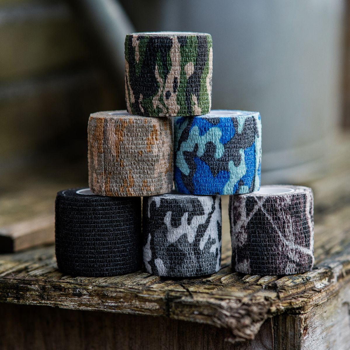 Caruba Camouflage Wrap Tape 4-pack Urban