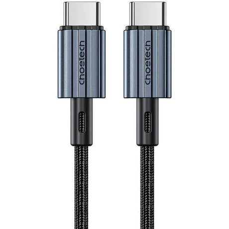 Choetech USB-C To USB-C PD60W Nylon Cable Black 1.2m - image 2 of 2
