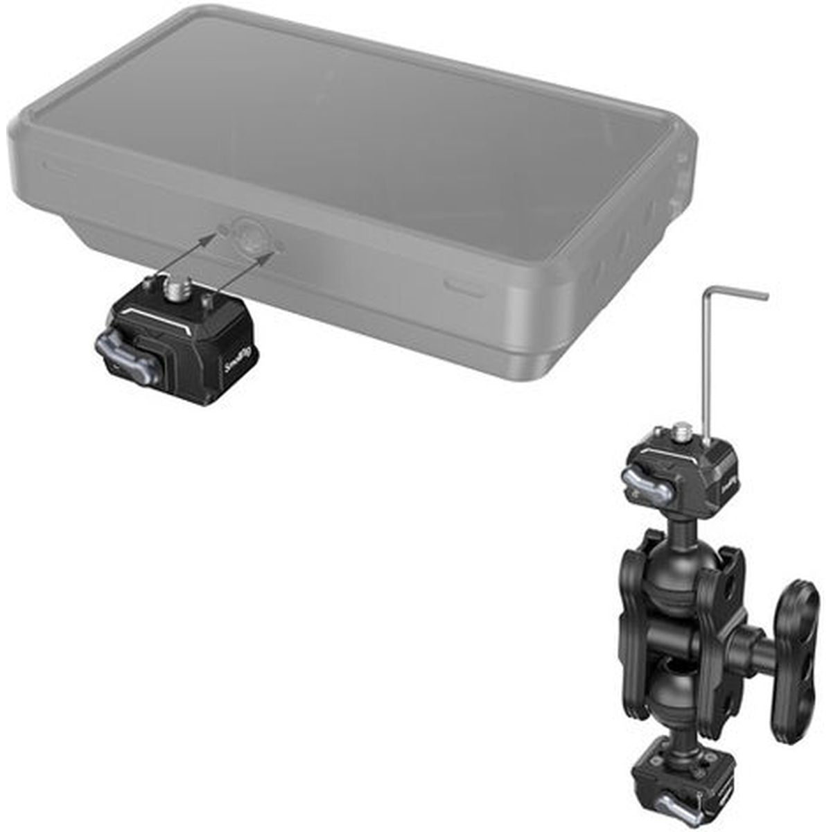 SmallRig Drop-In Hawklock Mini Magic Arm w/ Quick Release Ball Head 3515B - image 4 of 5