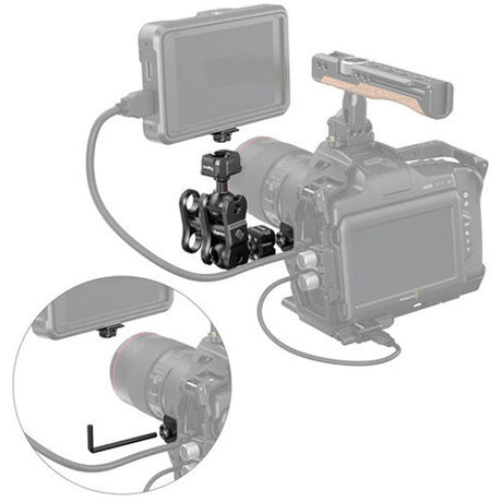 SmallRig Drop-In Hawklock Mini Magic Arm w/ Quick Release Ball Head 3515B - image 5 of 5