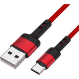Caruba USB-A To USB-C 60W Cable 1 Meter Red