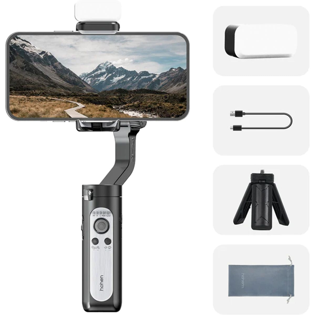 Hohem iSteady Xe Black Kit (Include Magnetic Fill Light) - image 3 of 5