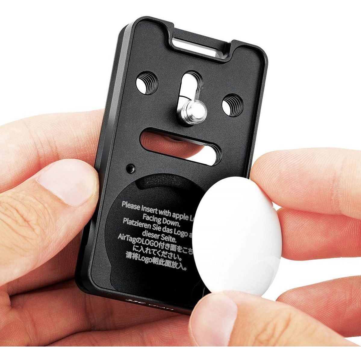 JJC CP-AT1 Arca Swiss Quick Release Plate w/ Airtag Slot - image 4 of 5