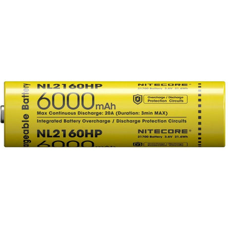 Nitecore NL2160HP (6000mAh) 21700 - image 3 of 4