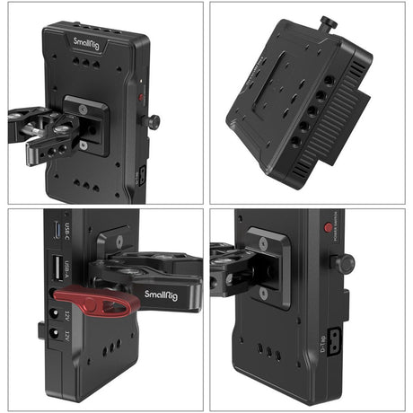 SmallRig Advanced V-Mount Battery Mount Plate w/ Dual 15mm Rod Clamp 3203B - image 3 of 5