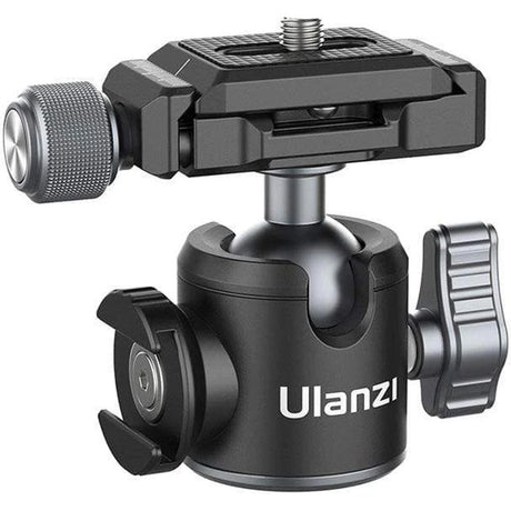 Ulanzi U-80L Arca Swiss Tripod Head w/ Ball Head / Cold Shoe - image 3 of 5