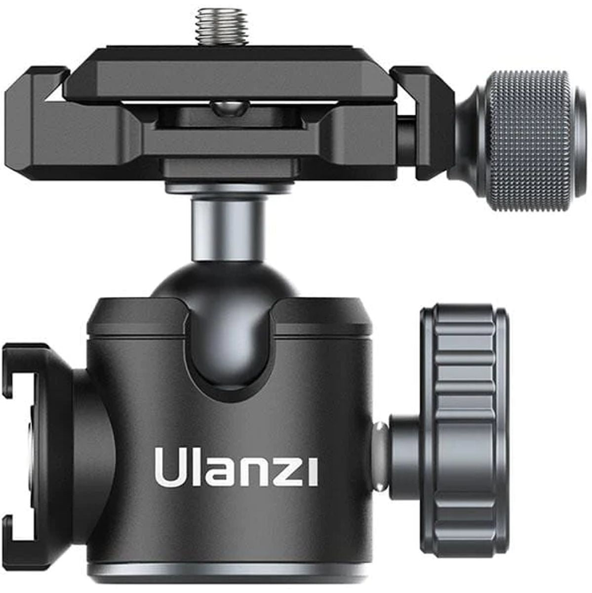 Ulanzi U-80L Arca Swiss Tripod Head w/ Ball Head / Cold Shoe - image 4 of 5