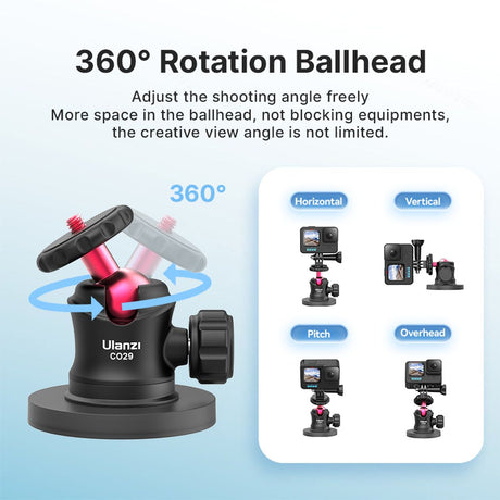 Ulanzi CO29 Magnetic Camera Mount For GoPro - image 4 of 5