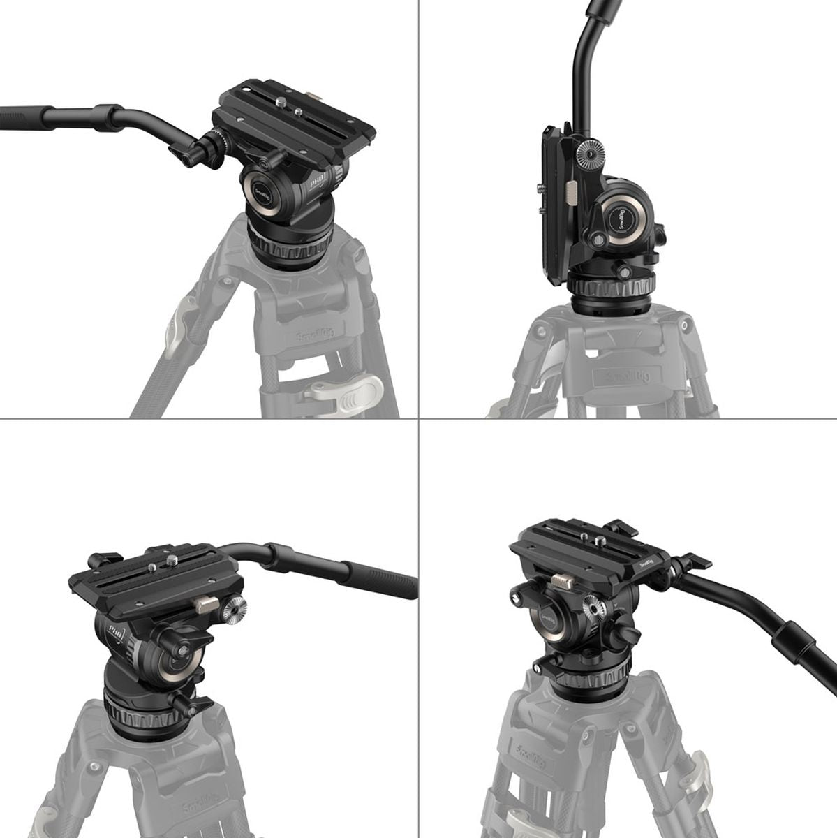 SmallRig 4287 Professional Fluid Head PH8