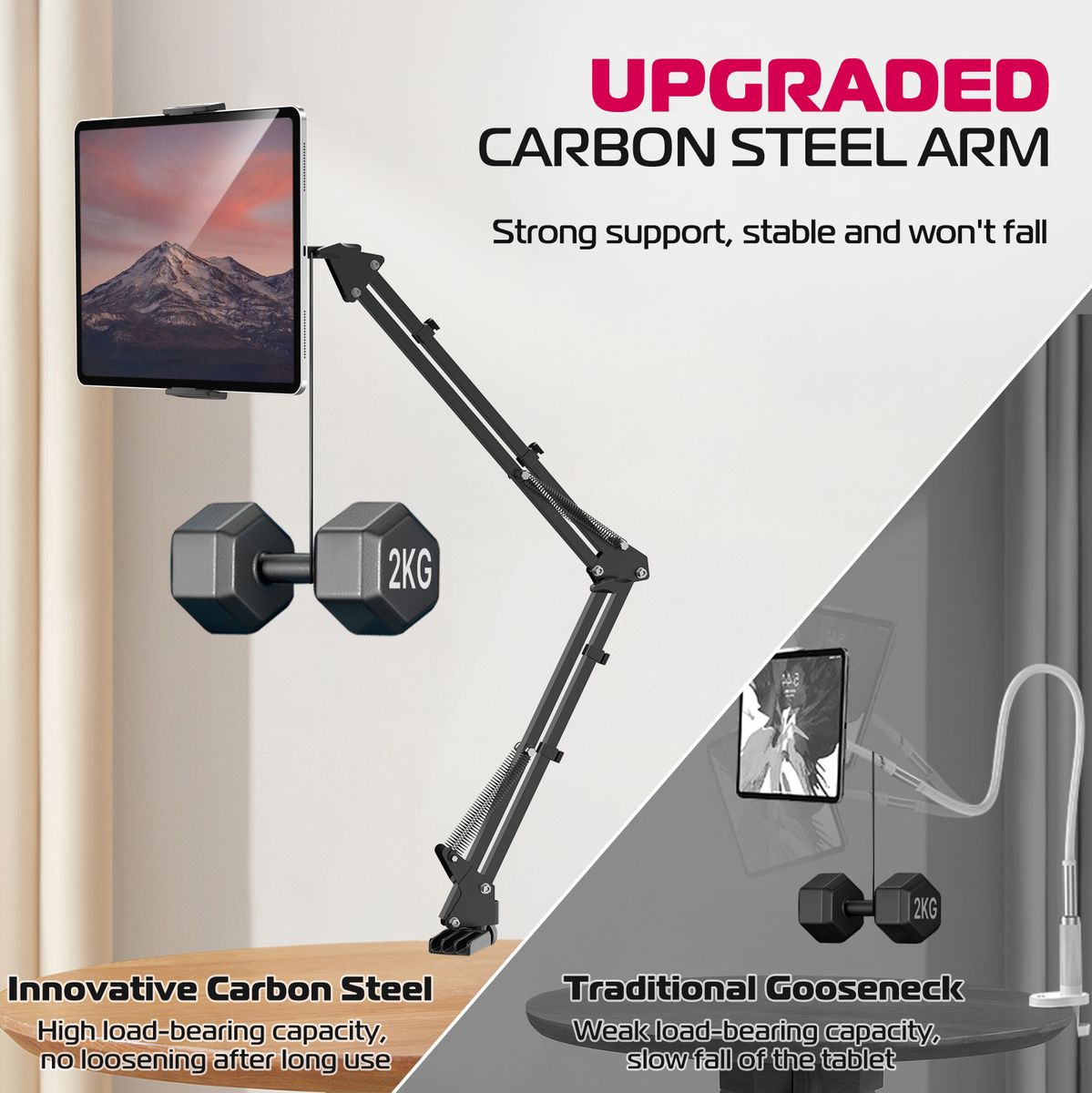 Ulanzi T2 Desk Stand For Microphone/Phone/Tablet - image 2 of 5
