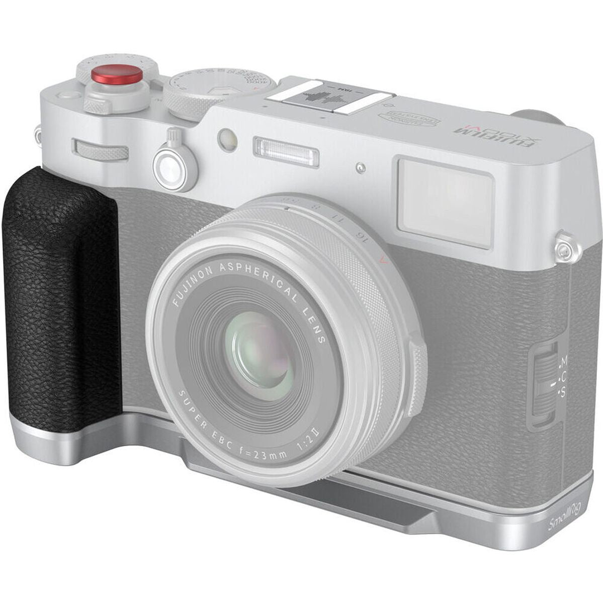 SmallRig 4555 L Shape Grip For Fujifilm X100VI / X100V (Silver)