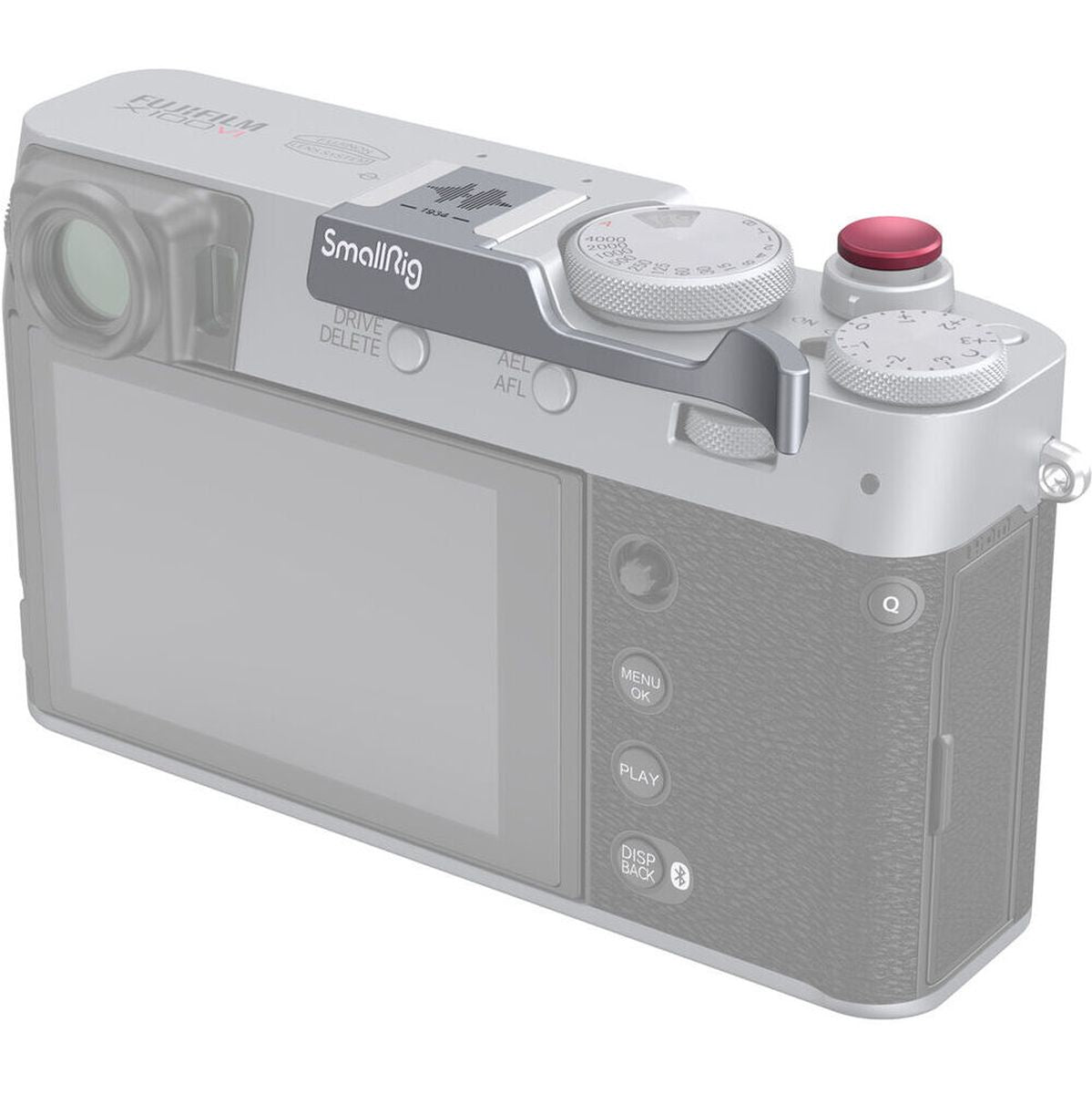 SmallRig 4566 Thumb Grip For Fujifilm X100VI / X100V (Silver)