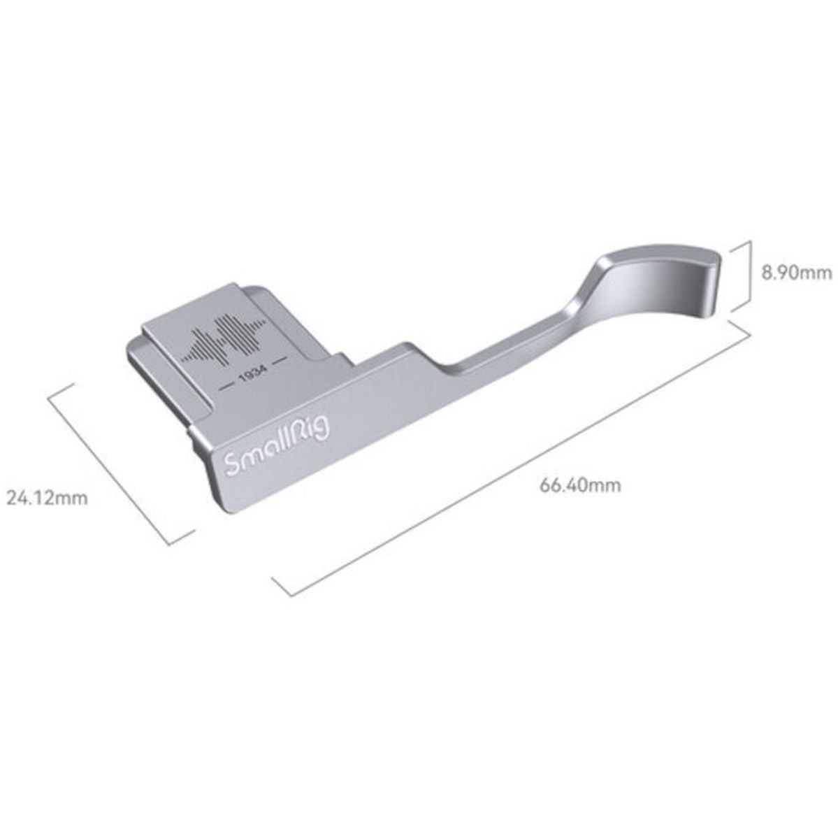 SmallRig 4566 Thumb Grip For Fujifilm X100VI / X100V (Silver)