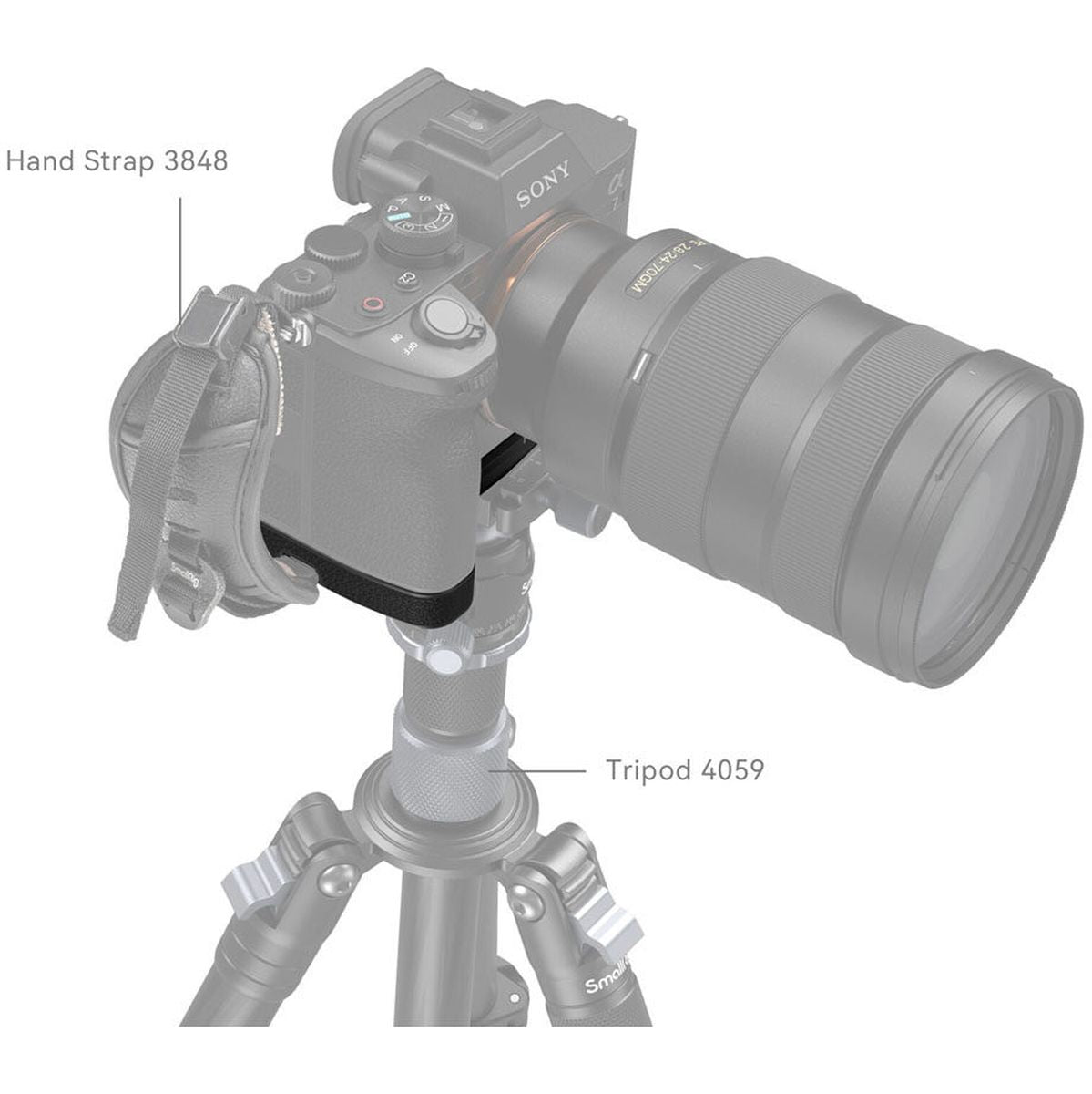 SmallRig Baseplate For Sony Alpha 7R V / Alpha 7 IV 3666B - image 3 of 5