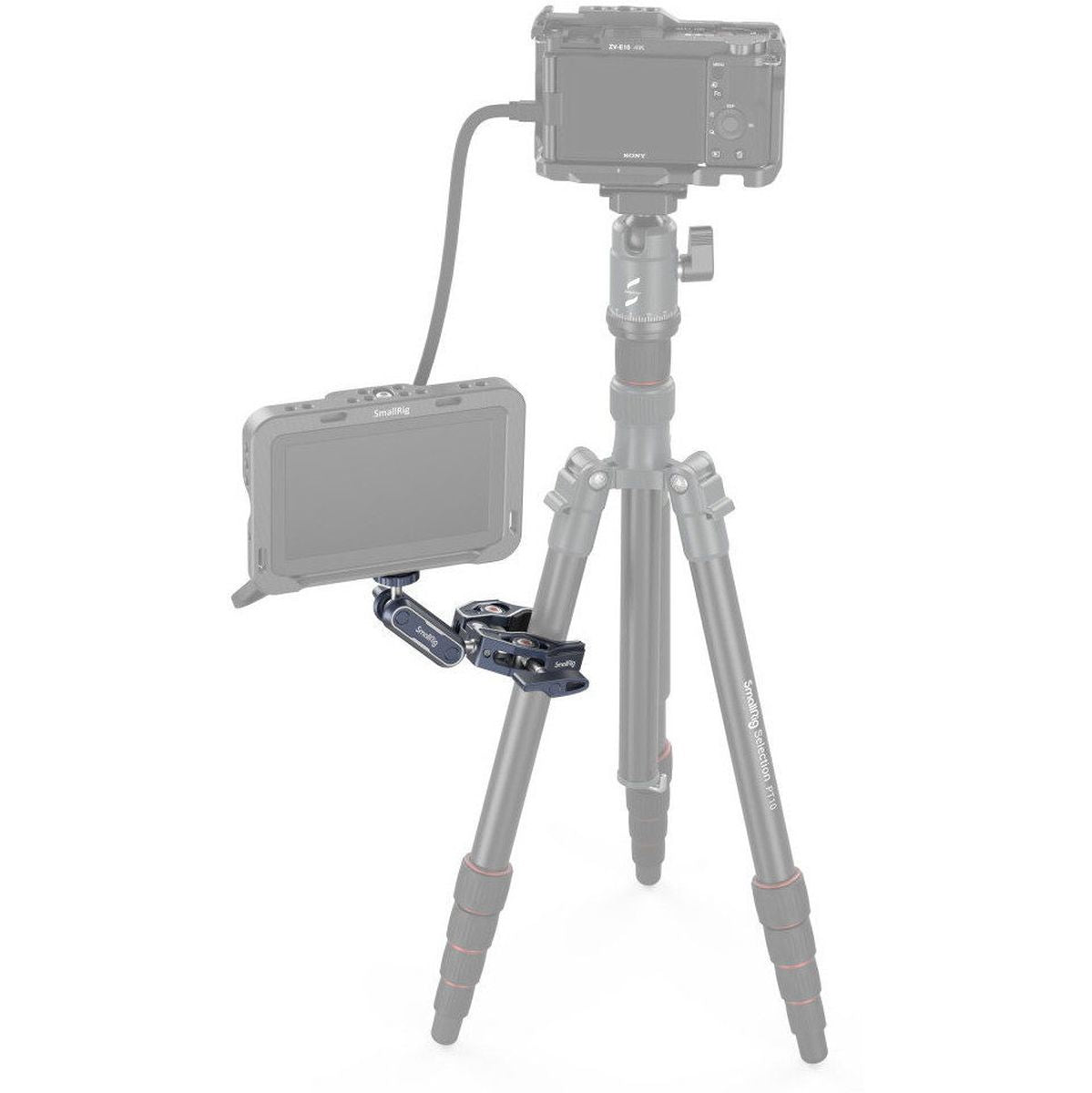 SmallRig Crab-Shaped Clamp w/ Ball Head Magic Arm 3757B - image 3 of 5