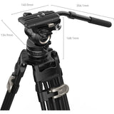SmallRig 4465 Freeblazer Counterbalance Carbon Fiber Video Tripod Kit AD PRO8 - image 3 of 5