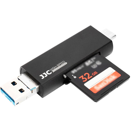 JJC CR-UTC3II Memory Card Reader Grey - image 4 of 5