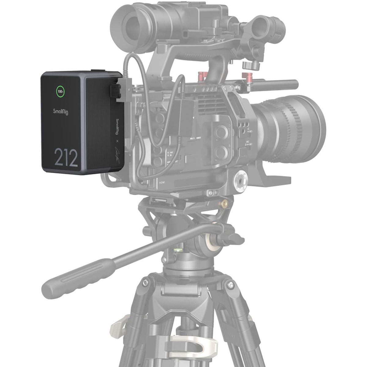 SmallRig 4293 X Caleb Pike VB212 Mini V Mount Battery