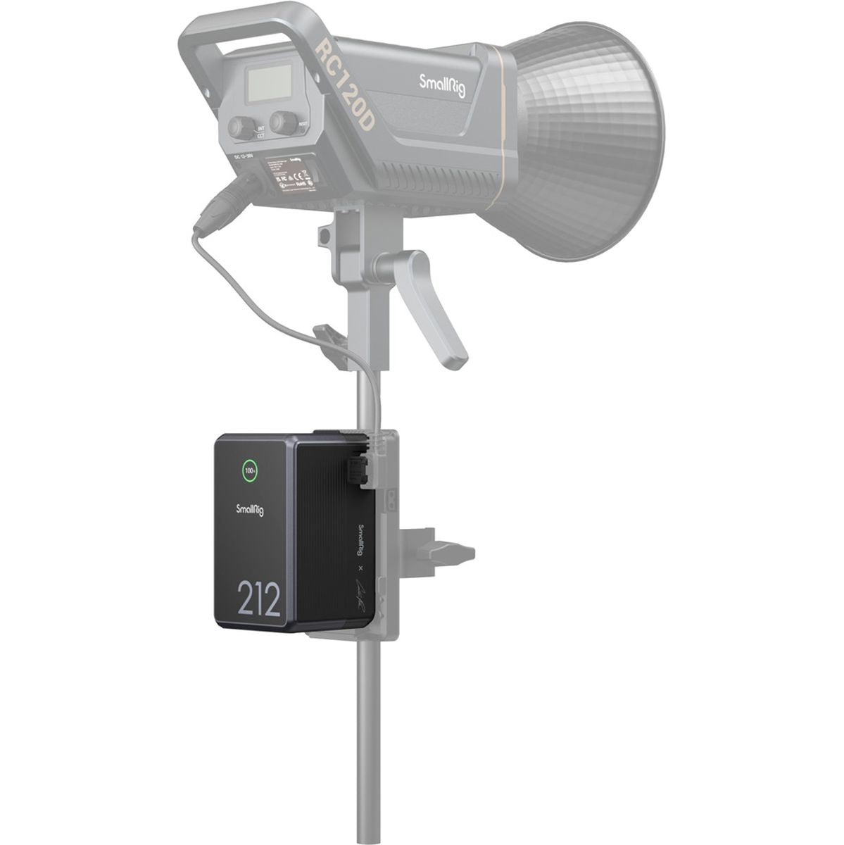 SmallRig 4293 X Caleb Pike VB212 Mini V Mount Battery