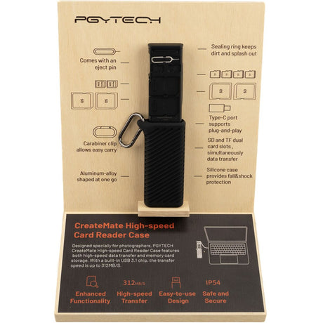 PGYTECH Display For Createmate Card Reader Case SD - image 2 of 5