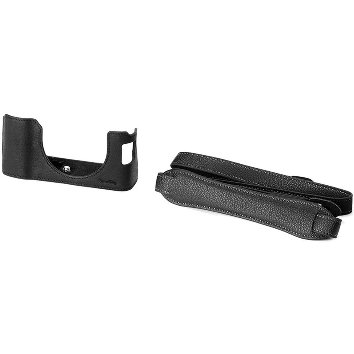 SmallRig 4700 Leather Half Case Kit For Fujifilm X100VI (Bla