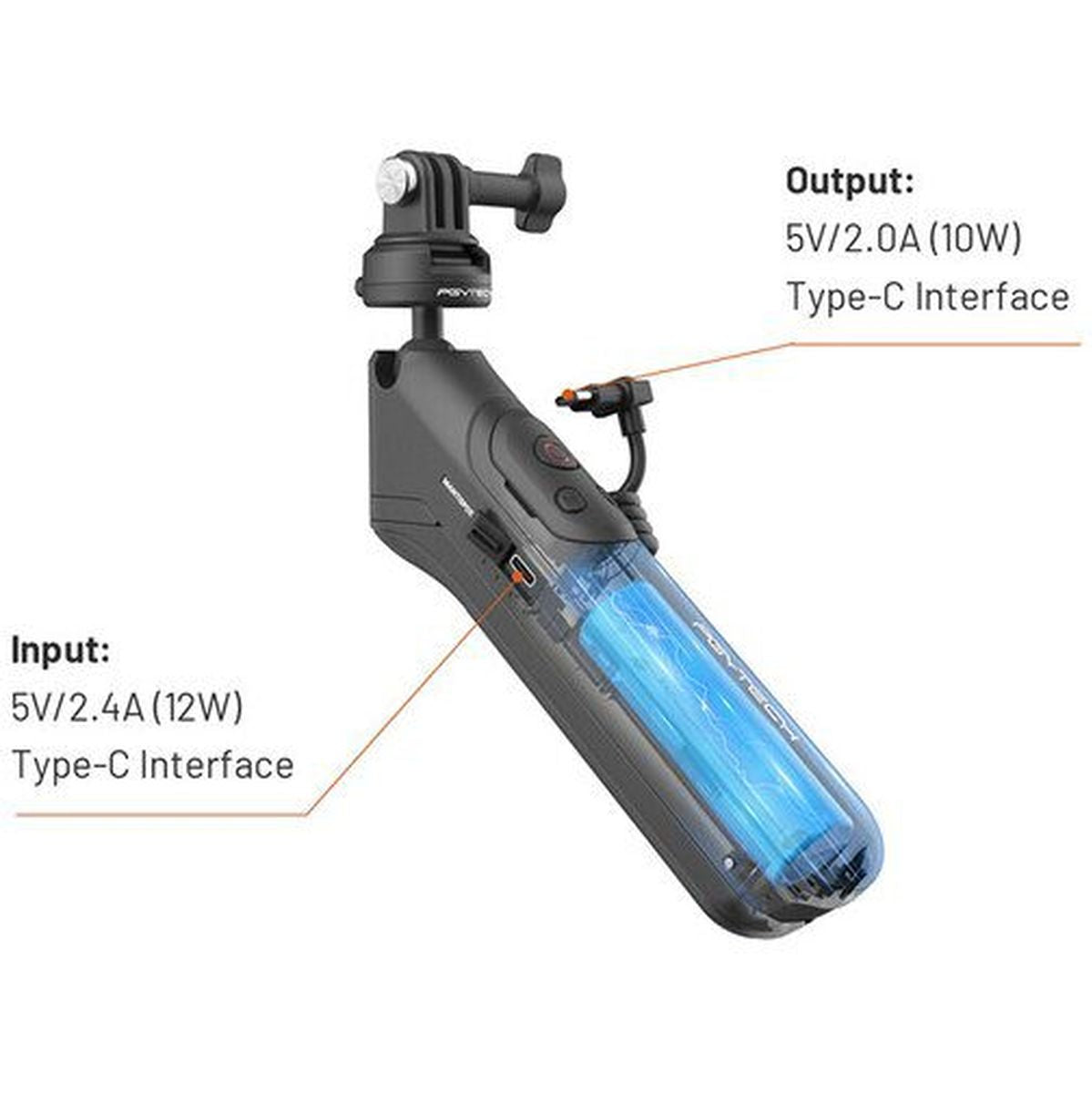 PGYTECH Caplock Mantispod Power (Insta360 Edition)