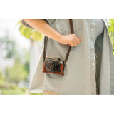 SmallRig 4710 Leather Half Case Kit For X-T50 (Brown)