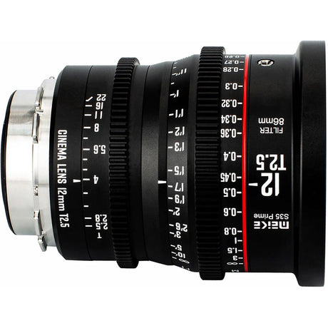 Meike 12mm T2.5 Super 35 Prime Cinema Lens PL Mount - image 3 of 3