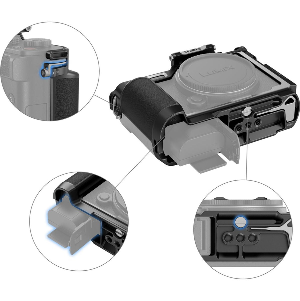 SmallRig 4515 Cage For Panasonic LUMIX S9